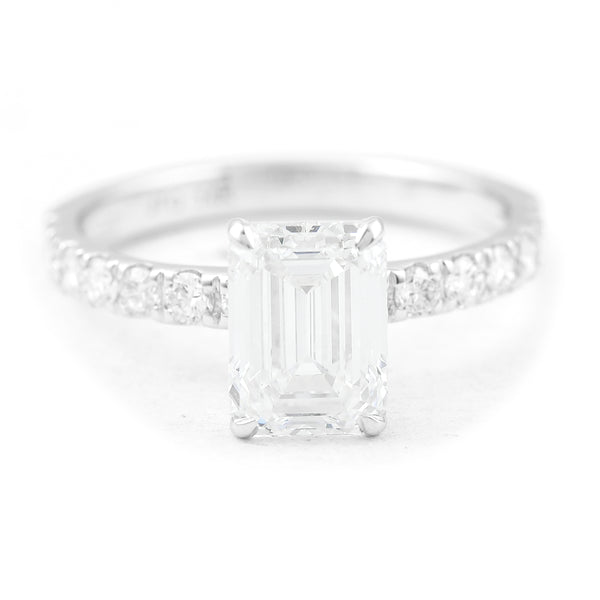 2.47 Carats Lab Grown Diamond 14K Gold Ring