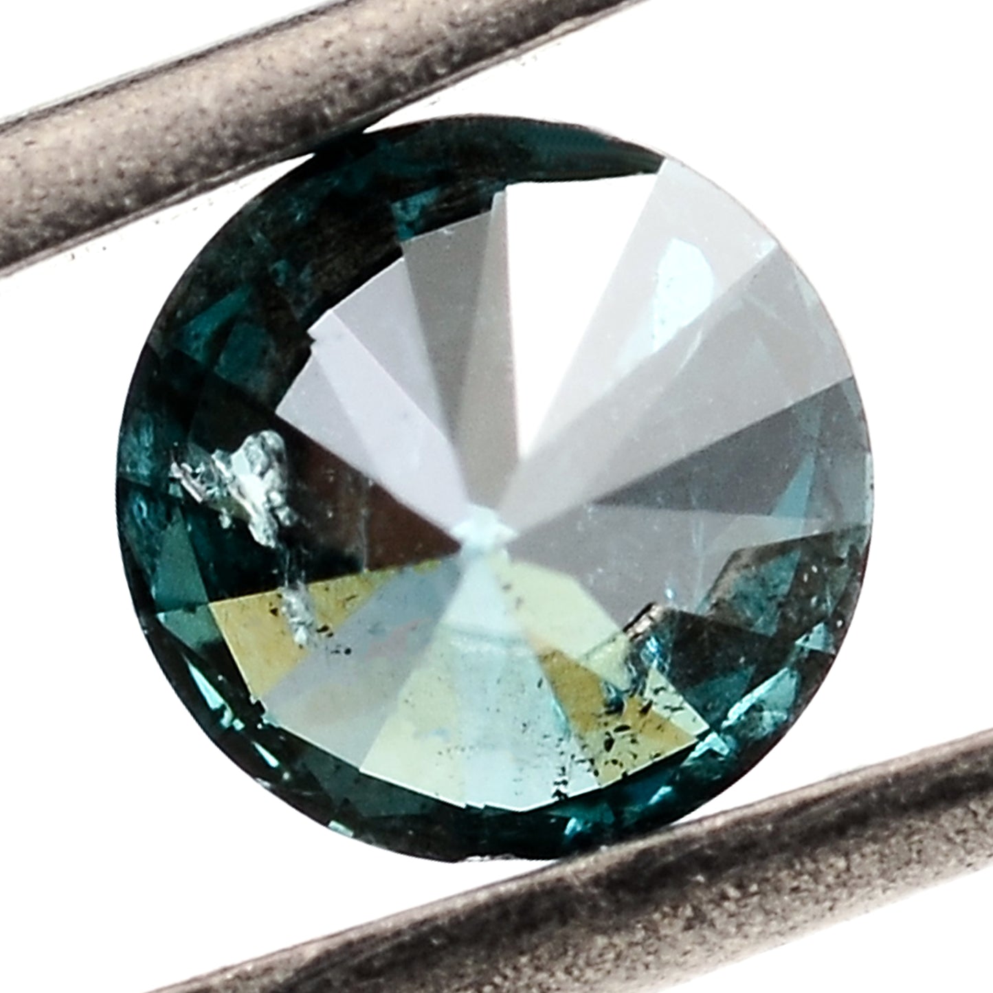 0.64 Blue Diamond Round Loose Gemstone