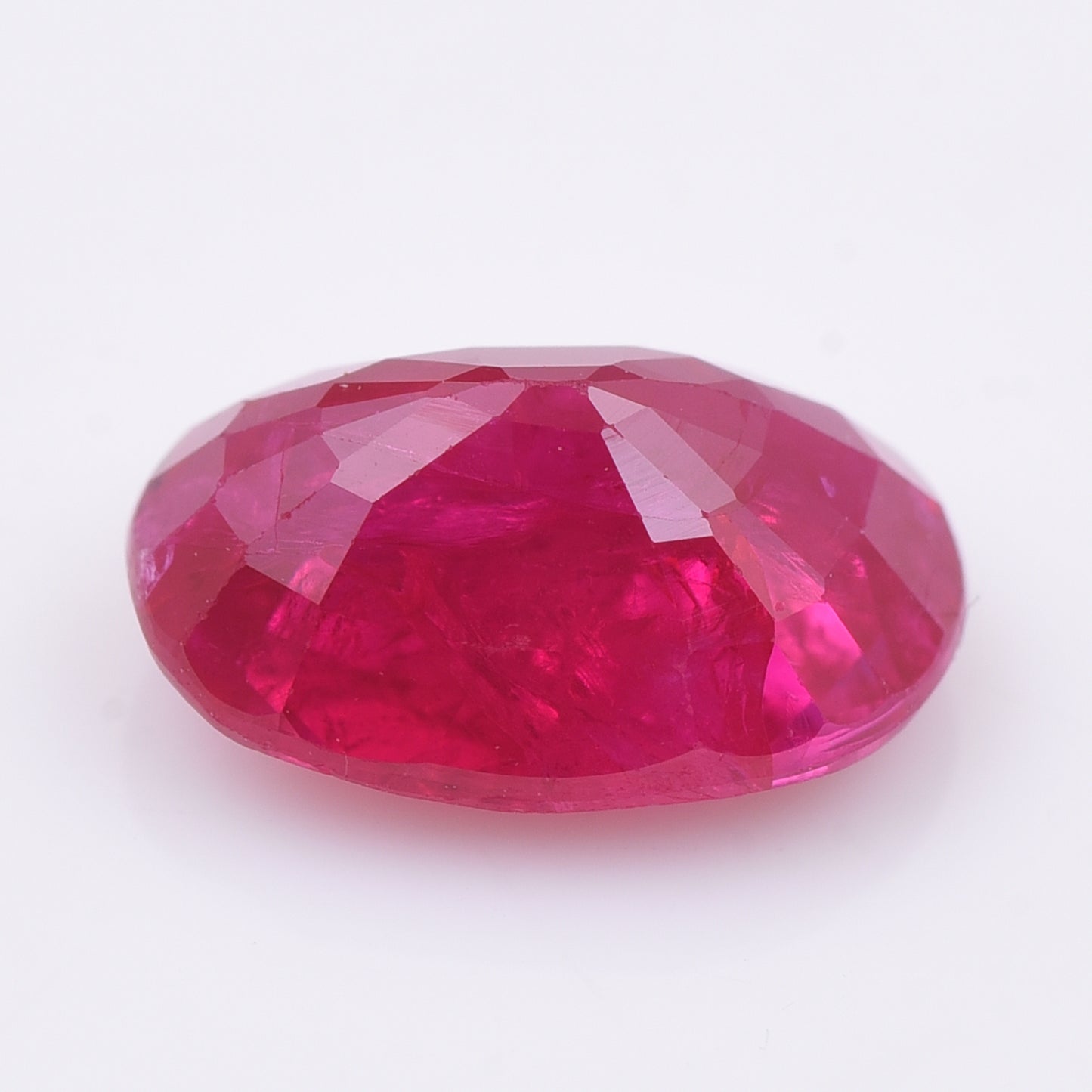 2.07 Natural Corundum Ruby Oval Mixed Cut Gemstone