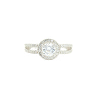 3.93 Ct Cubic Zirconia 925 Sterling Silver Ring