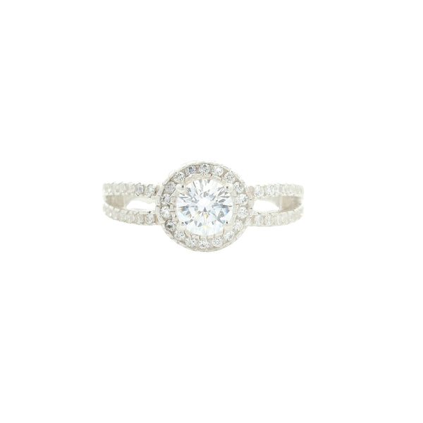 3.93 Ct Cubic Zirconia 925 Sterling Silver Ring