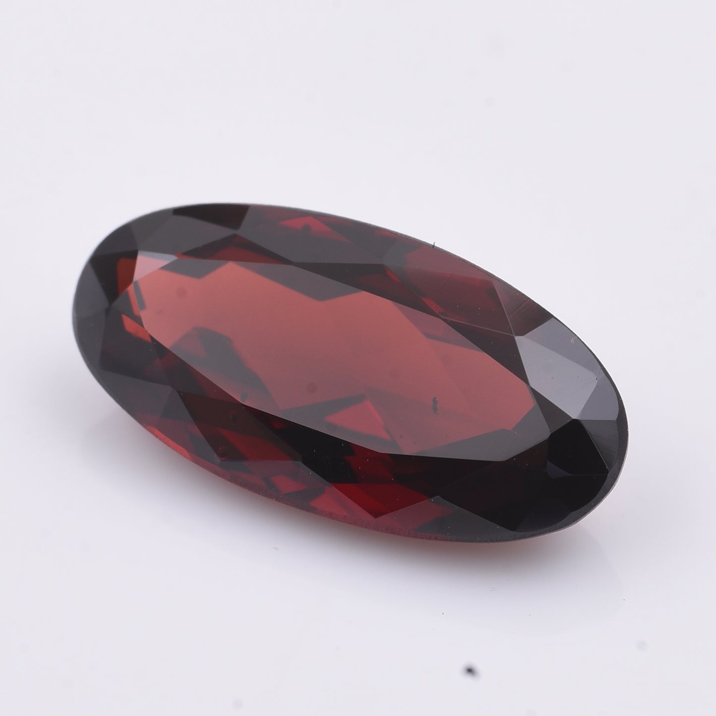 10.6 Natural Pyrope-Almandite Garnet Oval Mixed Cut Gemstone