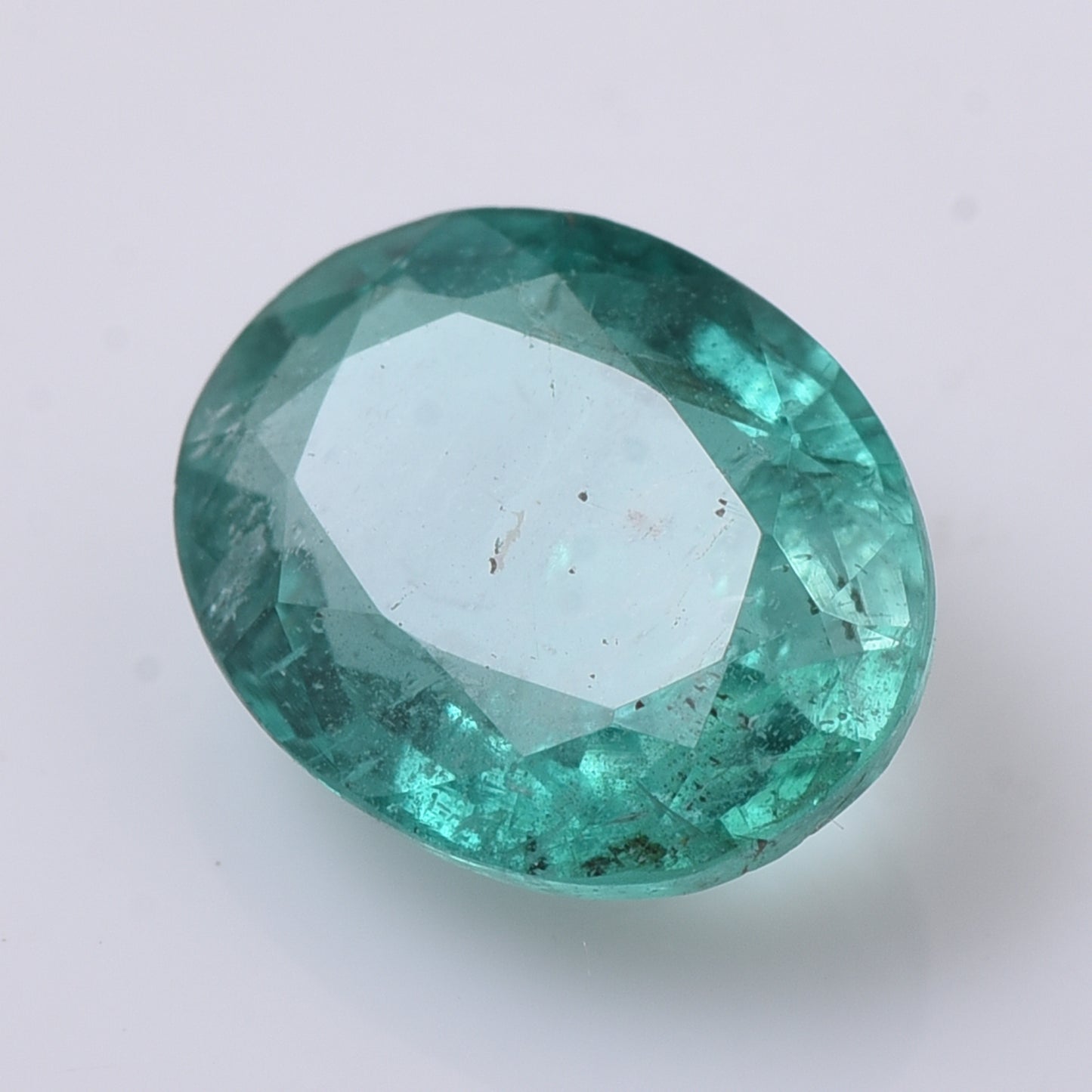 2.28 Natural Beryl Emerald Oval Mixed Cut Gemstone