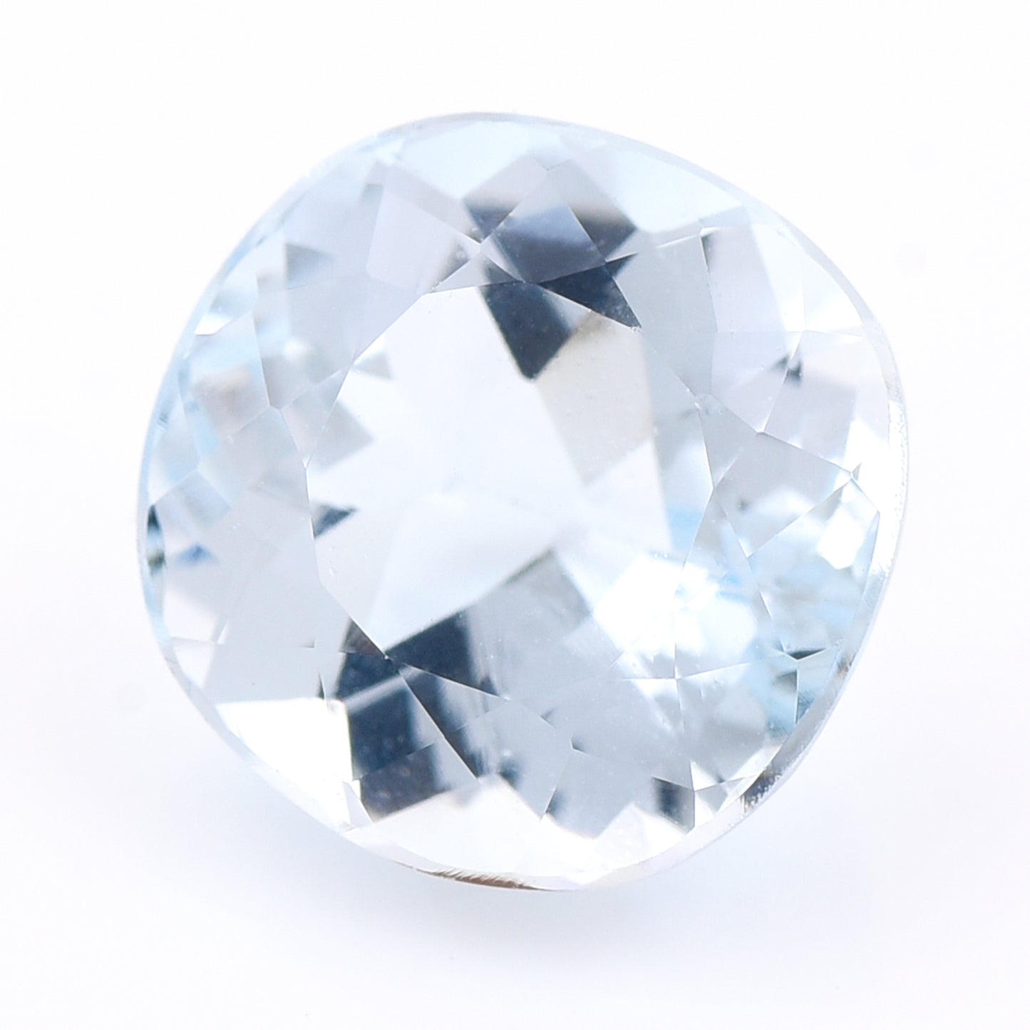 3.56 Natural Beryl Aquamarine Cushion Mixed Cut Gemstone