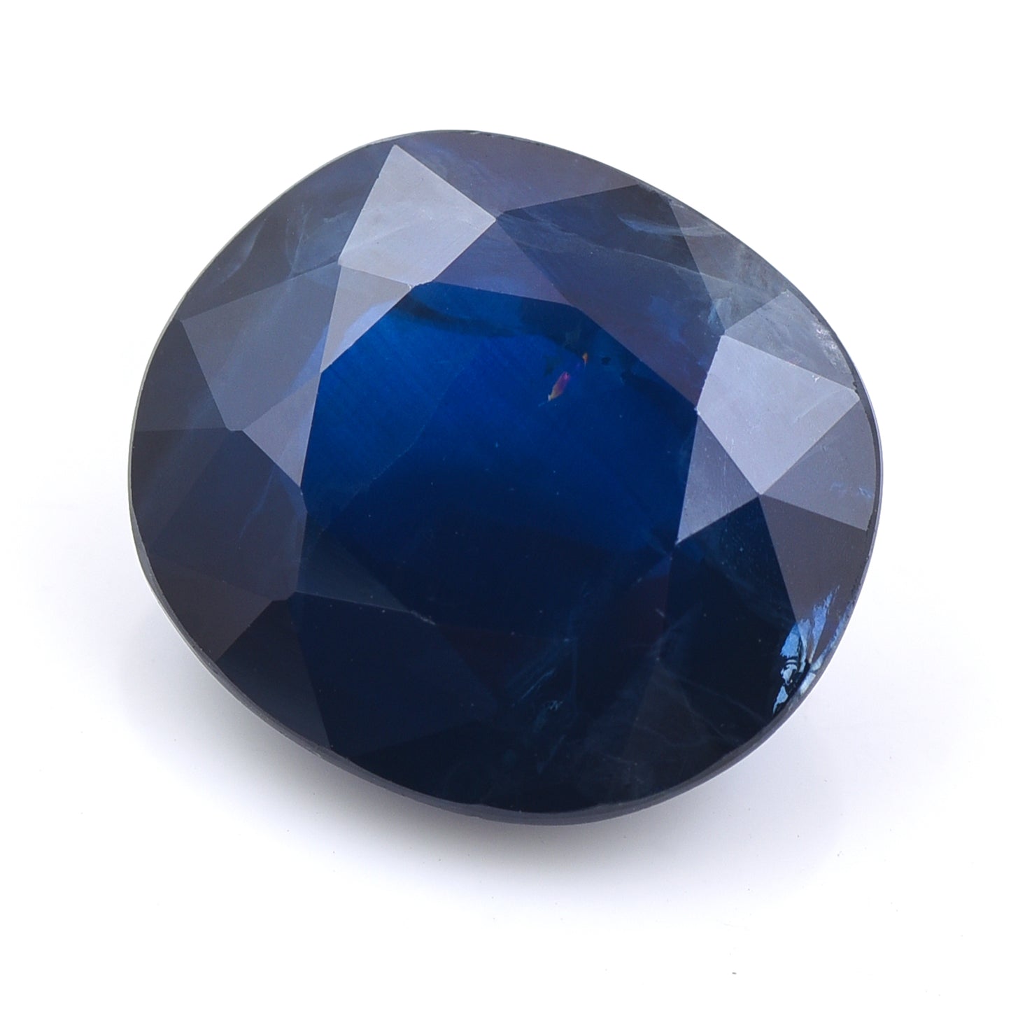 13.35 Natural Corundum Sapphire Rectangular Cushion Mixed Cut Gemstone