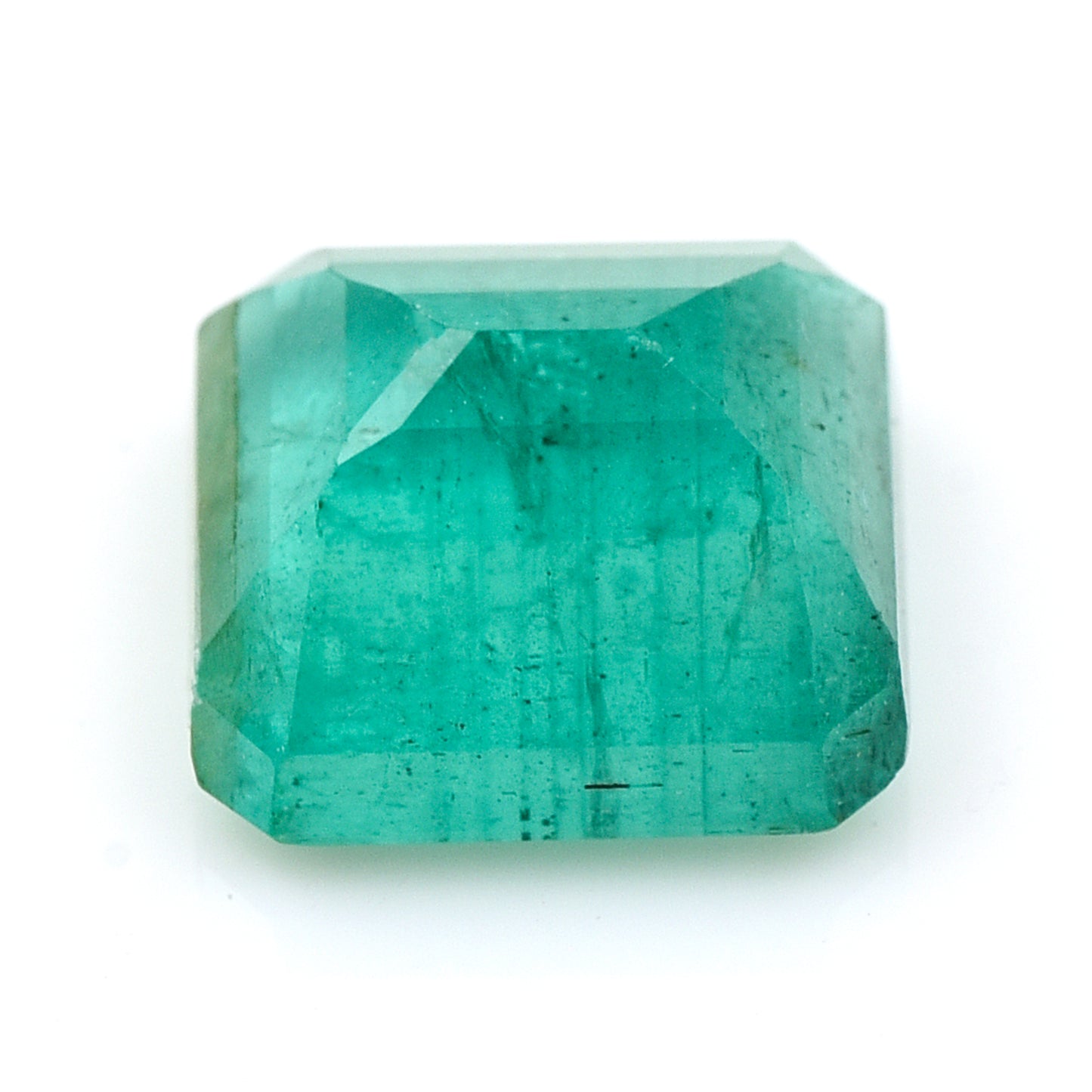 3.04 Natural Beryl Emerald Square Emerald Cut Gemstone