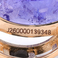 4.73 Ct Oval Natural Tanzanite 14K Gold Pendant