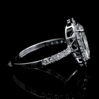 2.64 Carats Lab Grown Diamond 14K Gold Ring