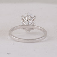 2.56 Carats Lab Grown Diamond 14K Gold Ring