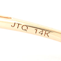 5.64 Ct Pear Cabochon Natural Tourmaline 14K Gold Ring