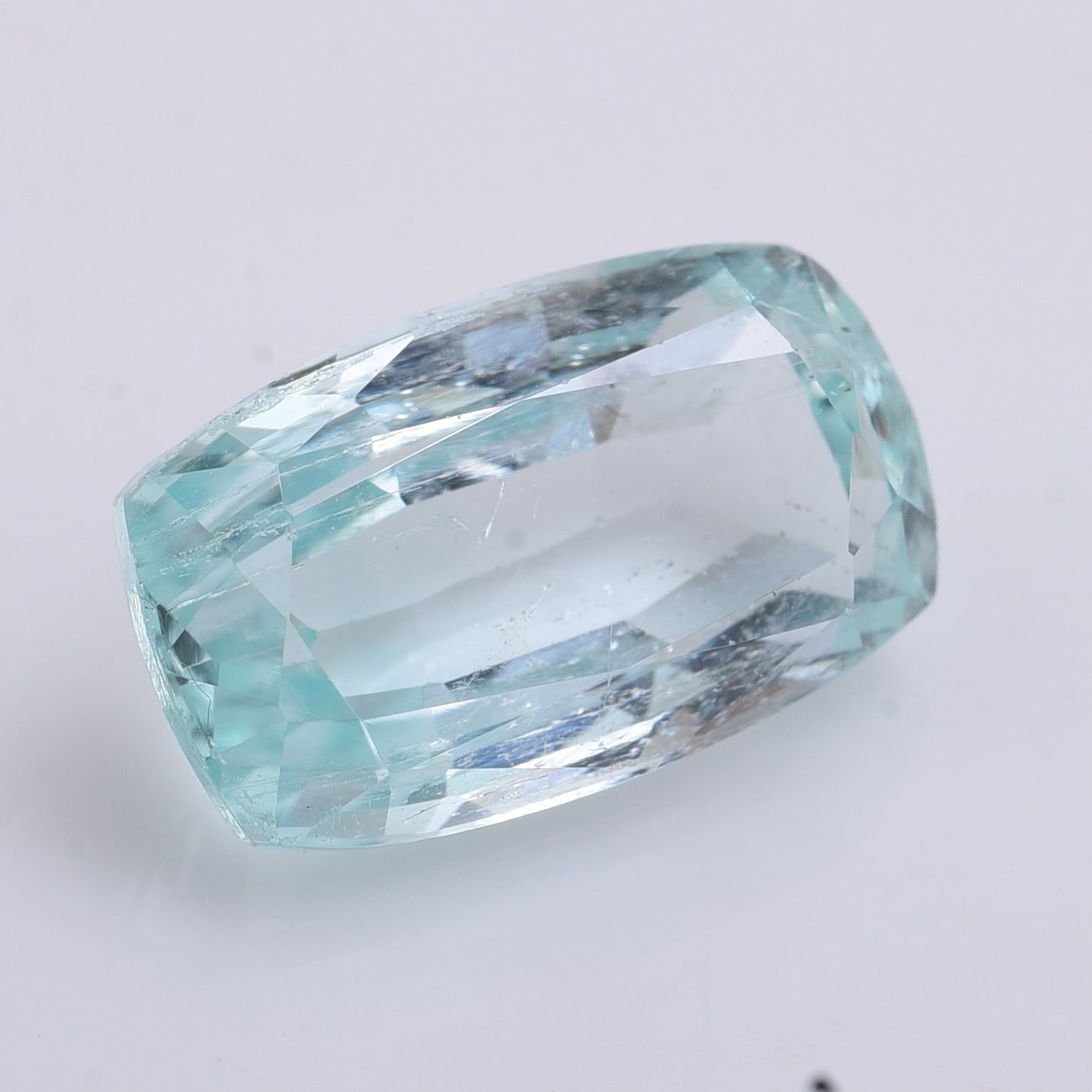 4.69 Natural Beryl Emerald Rectangular Cushion Mixed Cut Gemstone