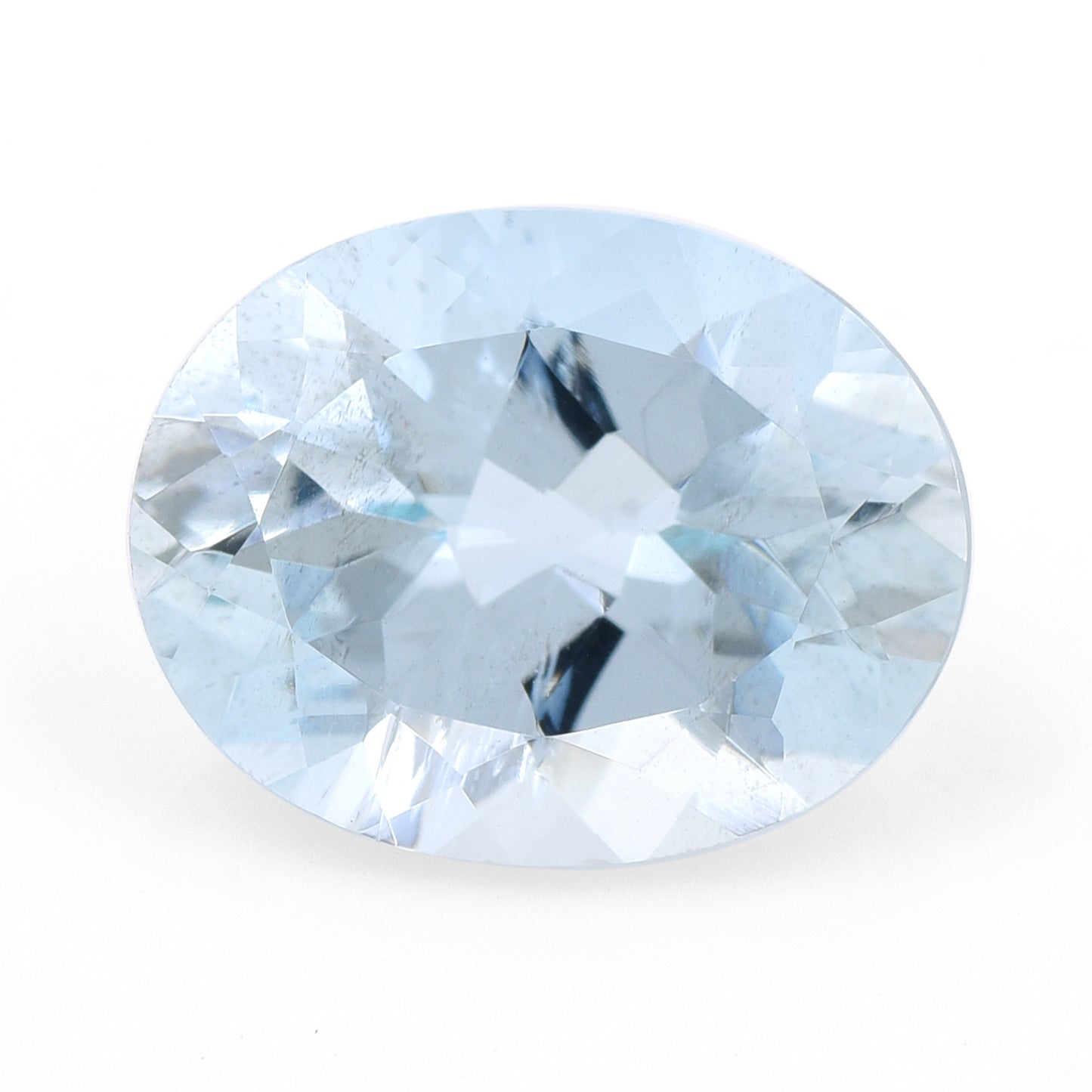 4.1 Natural Beryl Aquamarine Oval Mixed Cut Gemstone