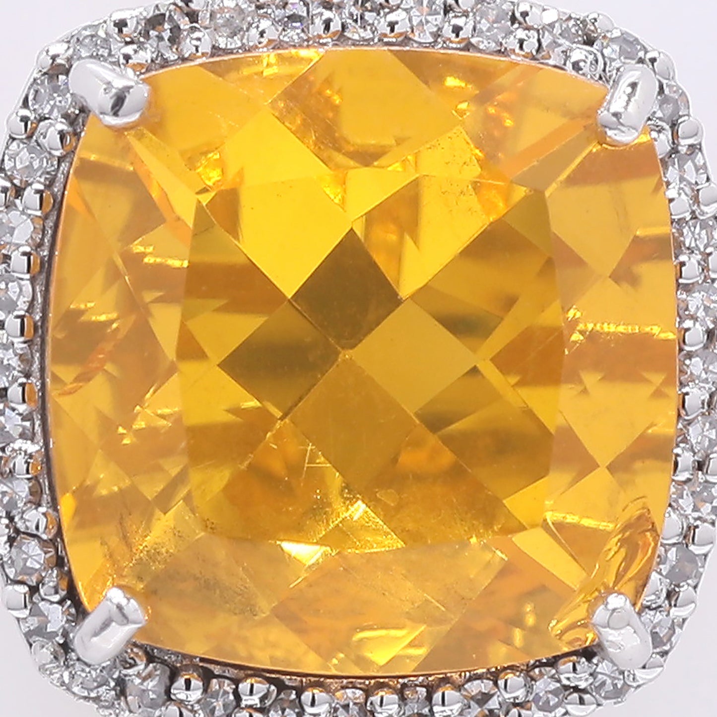 3.10 Ct Cushion Mixed Cut Natural Fire Opal 950 Platinum Pendant