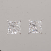 4.06 Carats Lab Grown Diamond 14K Gold Earrings