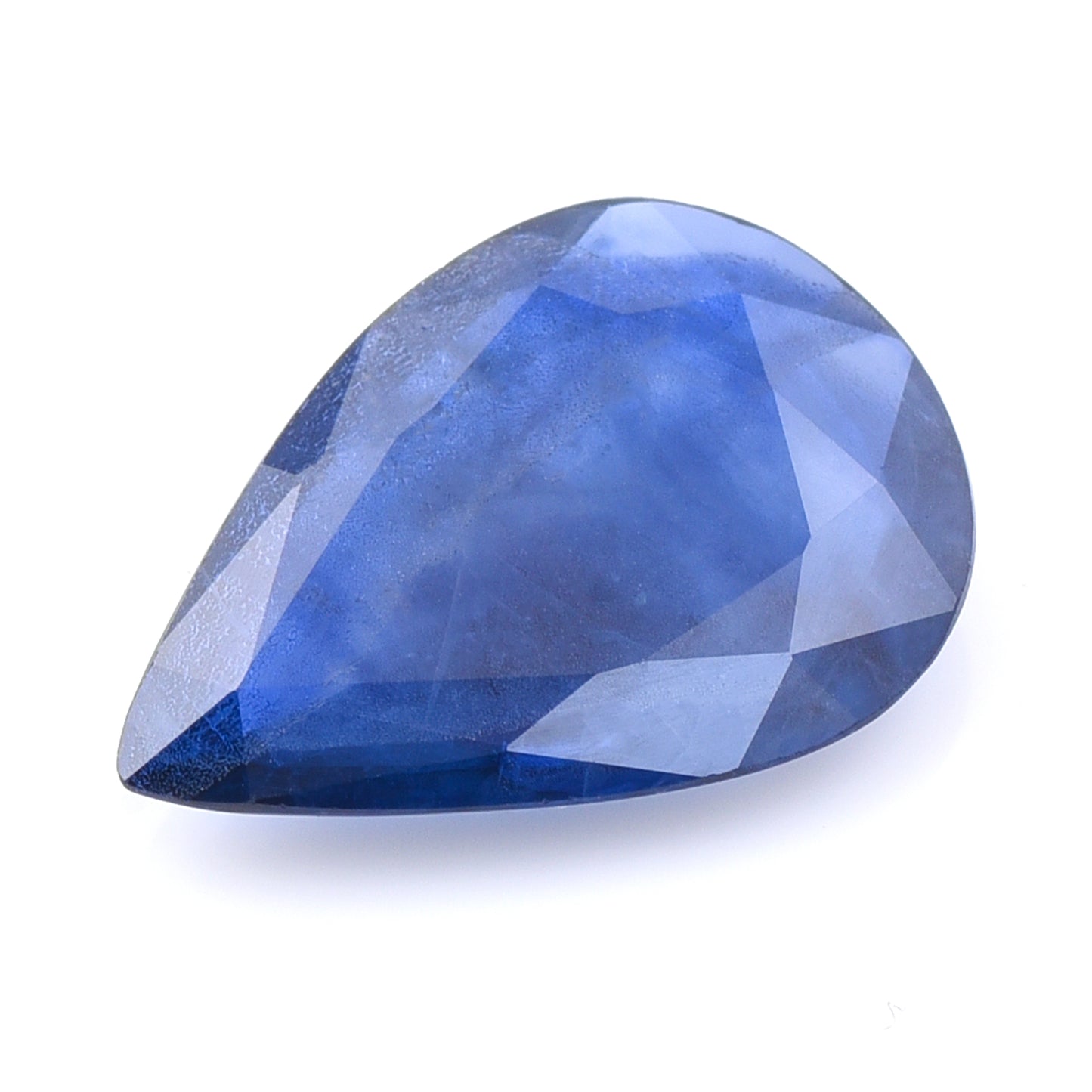 4.89 Natural Corundum Sapphire Pear Mixed Cut Gemstone