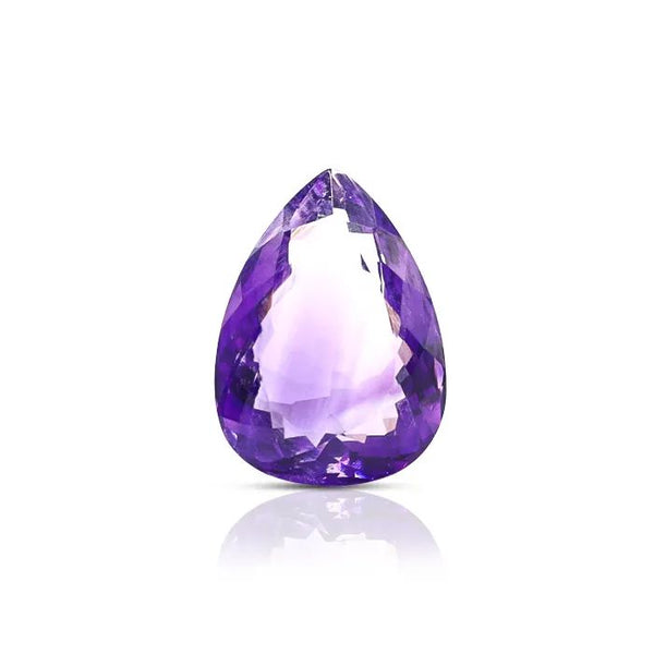 17.42 Carats Amethyst Pear Loose Gemstone