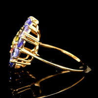 2.70 Ct Round Tourmaline 14K Gold Ring