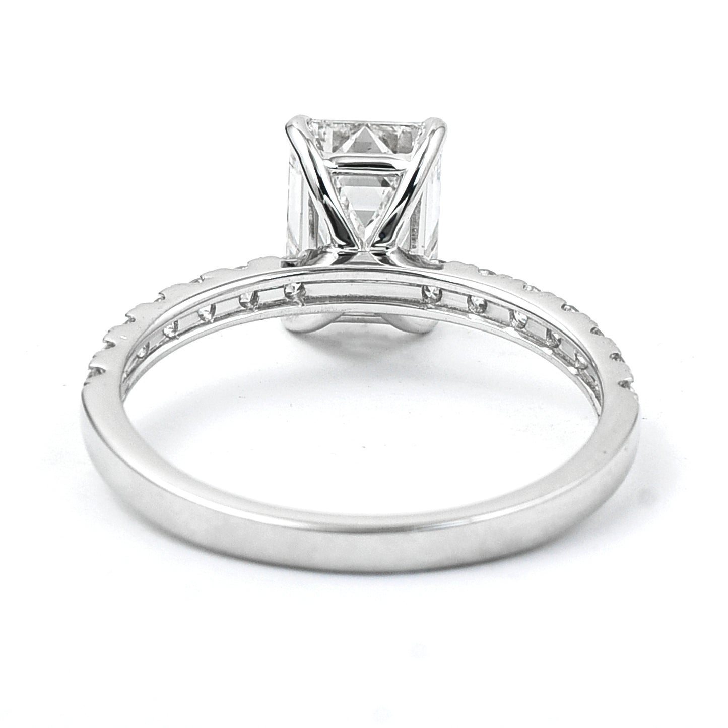 2.24 Carats Lab Grown Diamond 14K Gold Ring