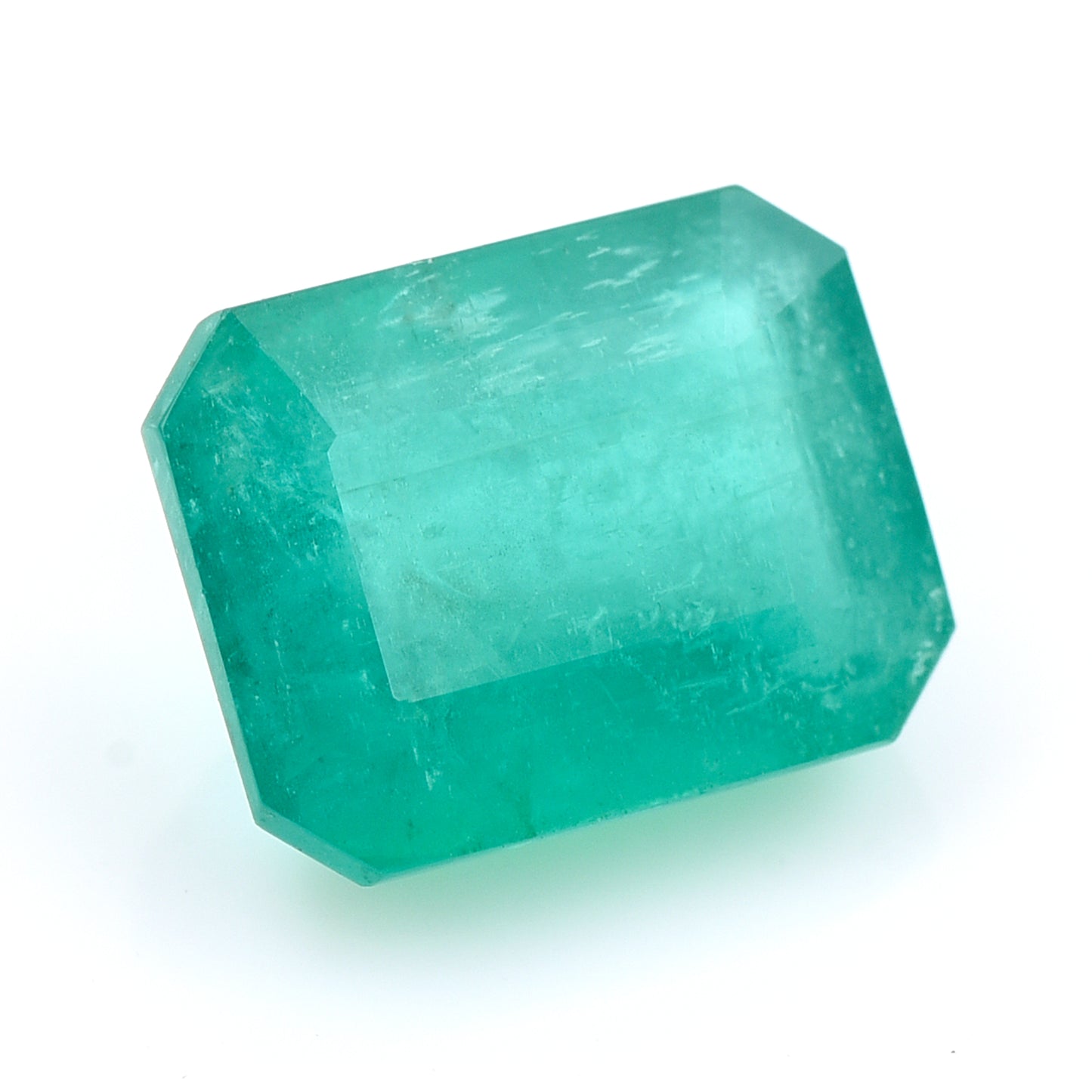 3.44 Natural Beryl Emerald Emerald Cut Gemstone