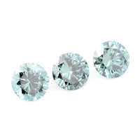 0.54 Blue Diamond Round Loose Gemstone