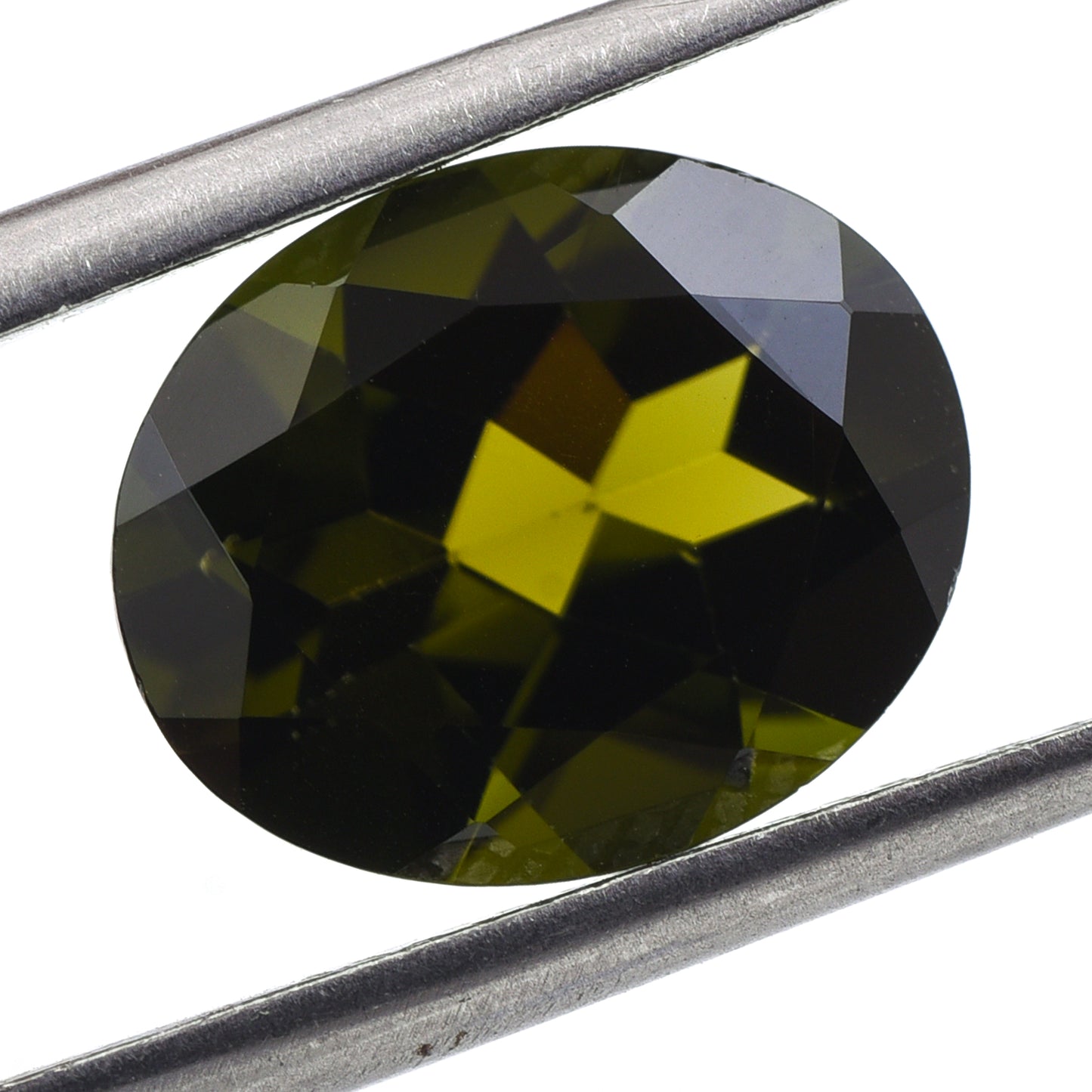 4.41 Natural Diopside Oval Mixed Cut Gemstone