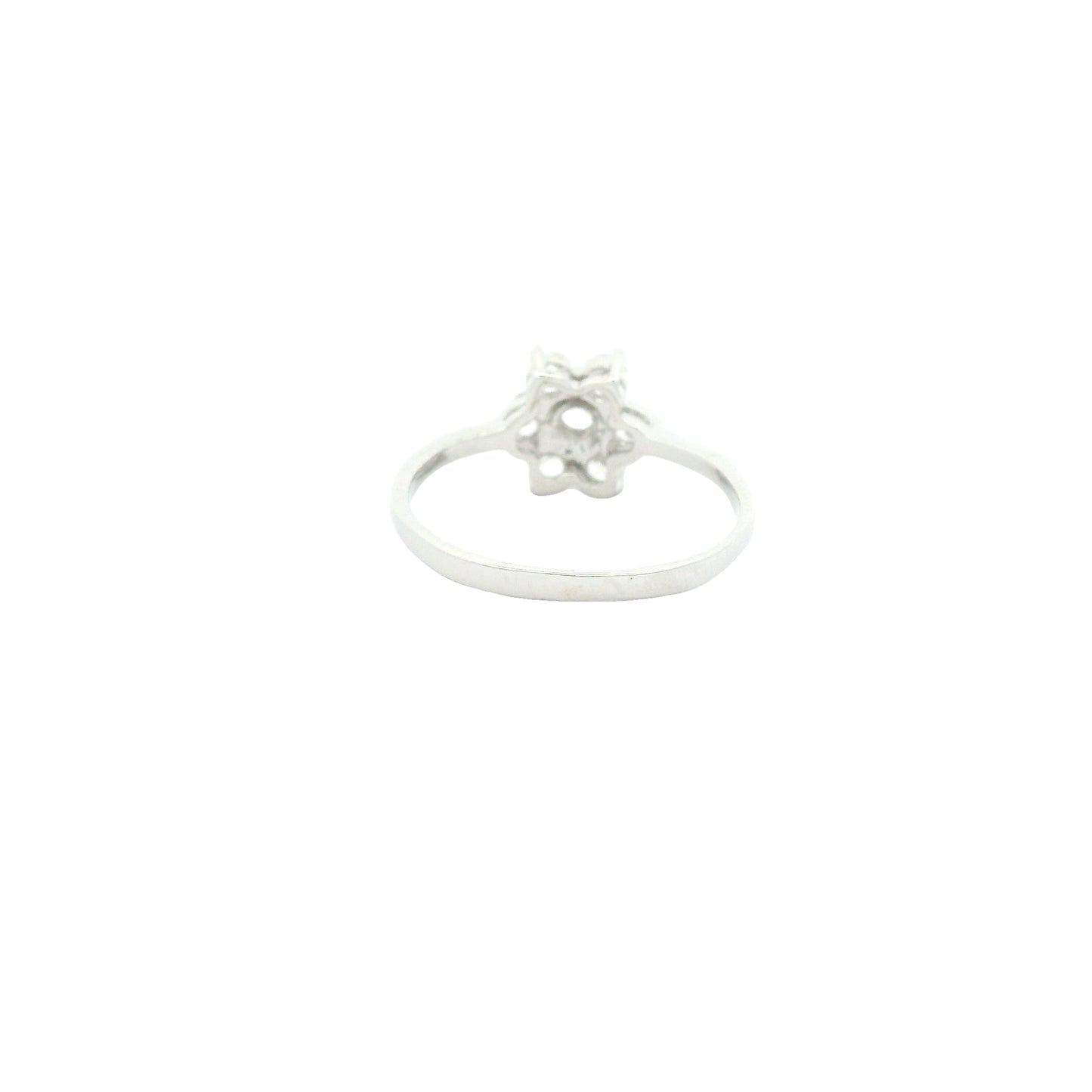 0.90 Ct Cubic Zirconia 925 Sterling Silver Ring