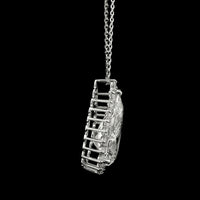 5.34 Carats Lab Grown Diamond 14K Gold Pendant