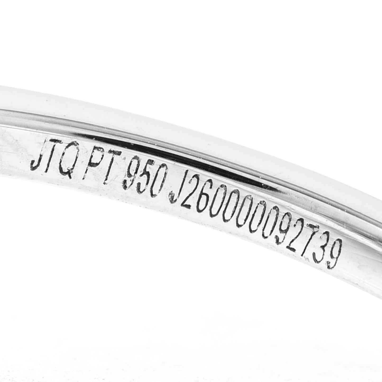 3.31 Ct Octagon Tourmaline 950 Platinum Ring