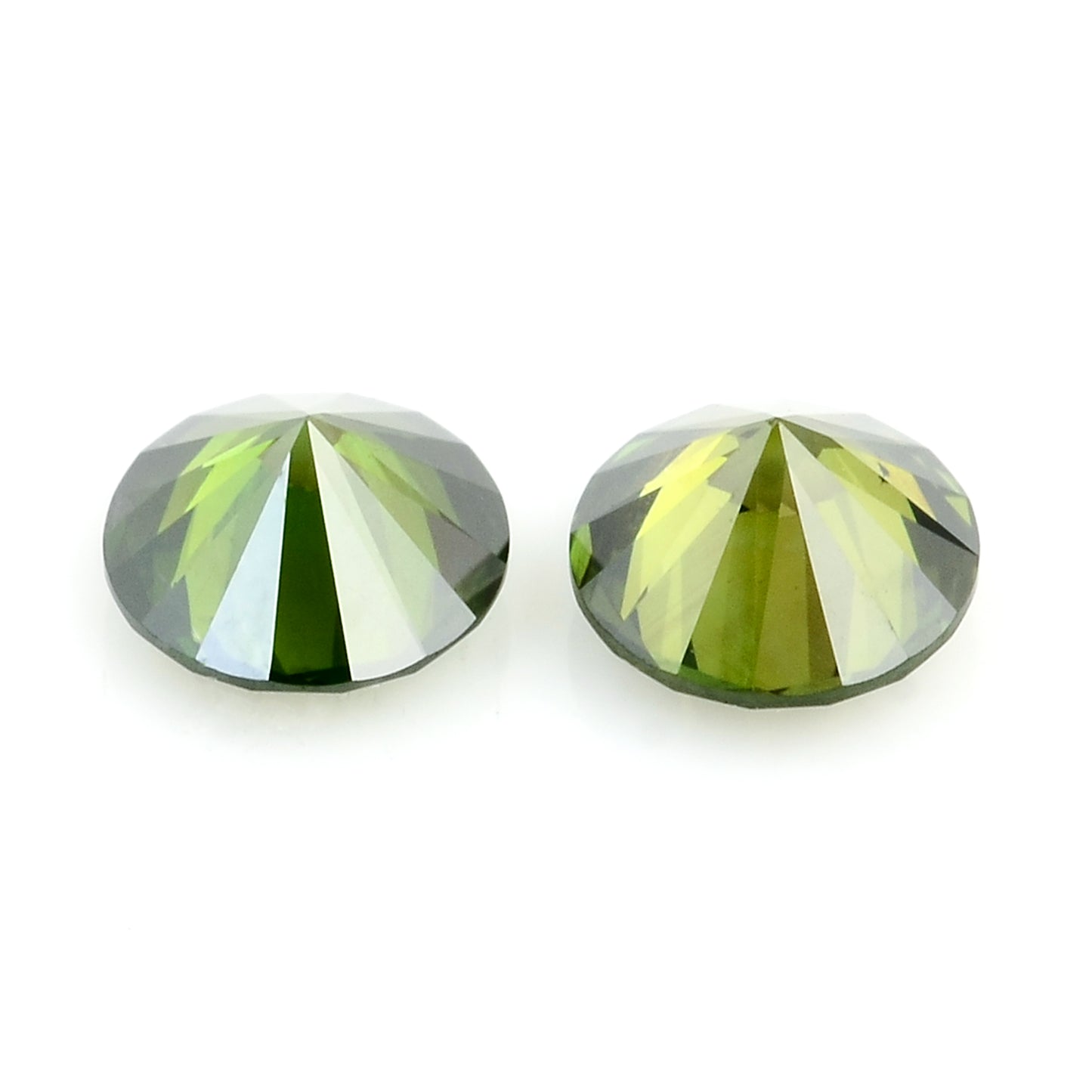 0.41 Green Diamond Round Loose Gemstone