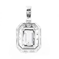 2.56 Carats Lab Grown Diamond 14K Gold Pendant