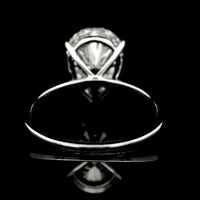 4.07 Carats Lab Grown Diamond 14K Gold Ring