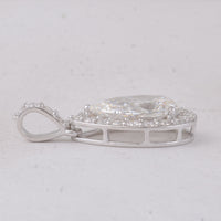 2.54 Carats Lab Grown Diamond 14K Gold Pendant