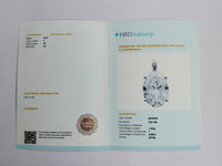 3.00 Carats Lab Grown Diamond 14K Gold Pendant