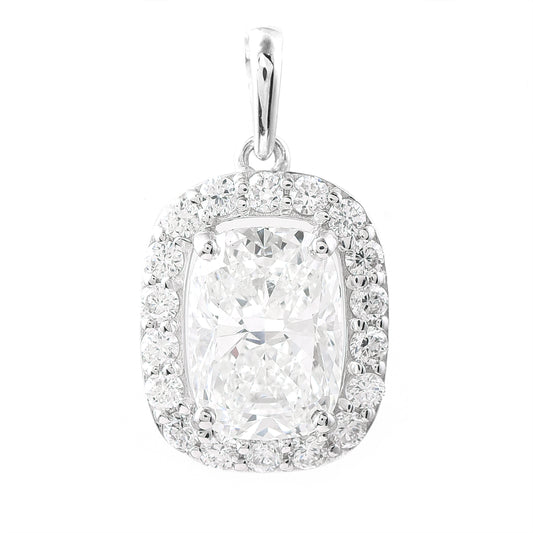 2.43 Carats Lab Grown Diamond 14K Gold Pendant