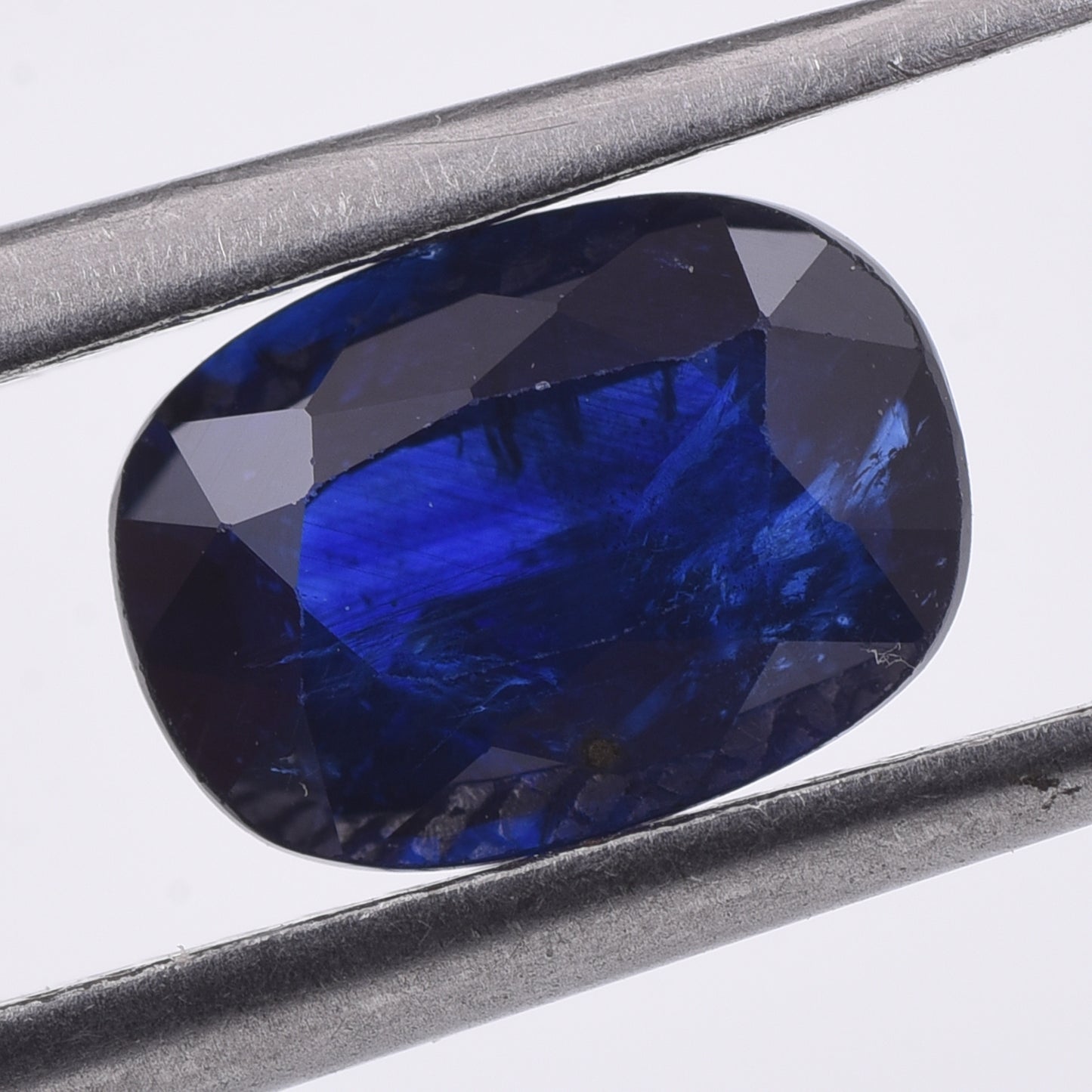 1.77 Natural Corundum Sapphire Rectangular Cushion Mixed Cut Gemstone