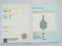 2.14 Carats Lab Grown Diamond 14K Gold Pendant