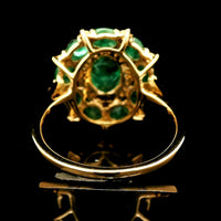 2.31 Ct Oval Emerald 14K Gold Ring