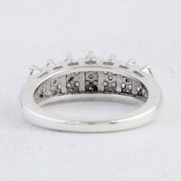 1.01 Ct Round Cubic Zirconia 925 Sterling Silver Ring