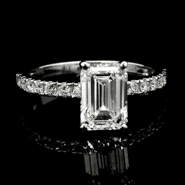 1.95 Carats Lab Grown Diamond 14K Gold Ring