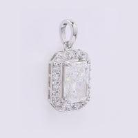 2.27 Carats Lab Grown Diamond 14K Gold Pendant