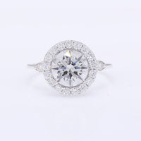 2.58 Carats Lab Grown Diamond 14K Gold Ring