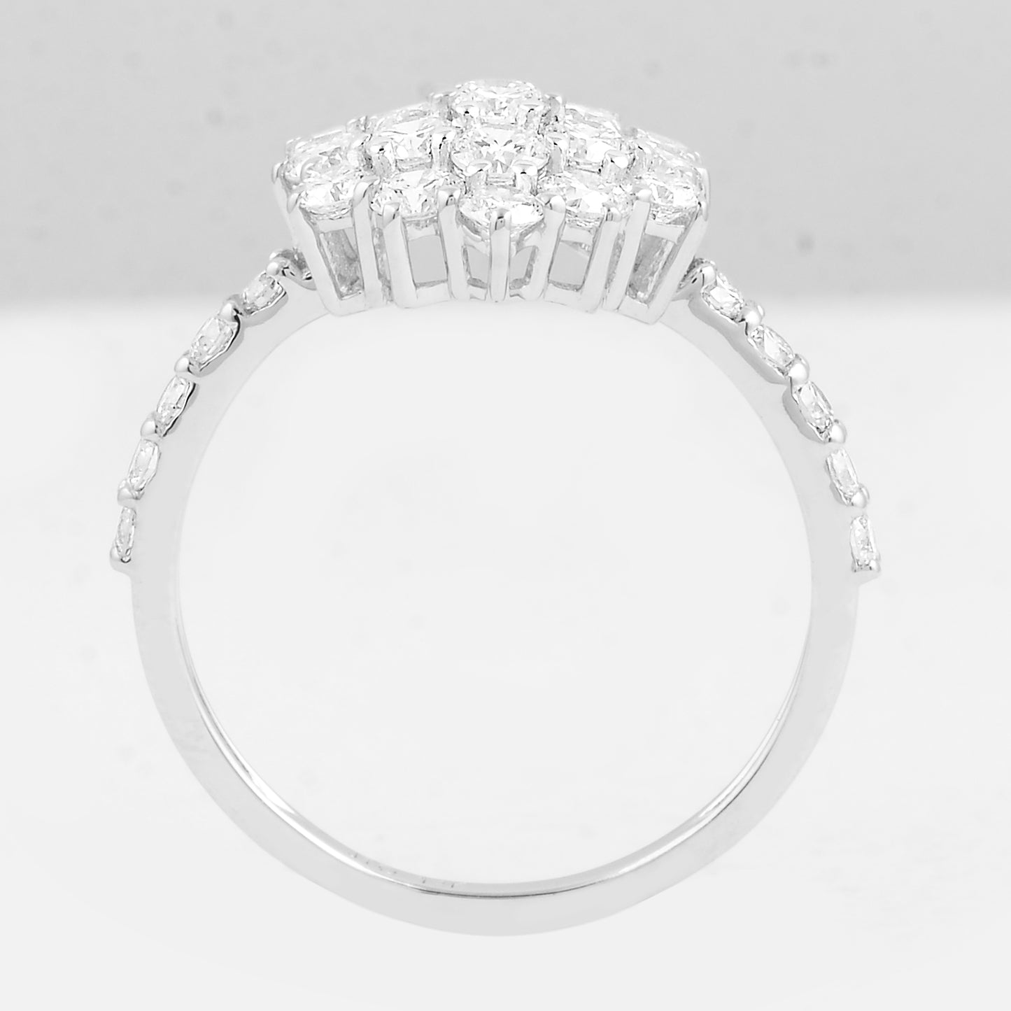 1.44 Carats Lab Grown Diamond 14K Gold Ring