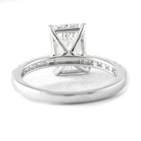 3.20 Carats Lab Grown Diamond 14K Gold Ring