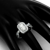 2.65 Carats Lab Grown Diamond 14K Gold Ring