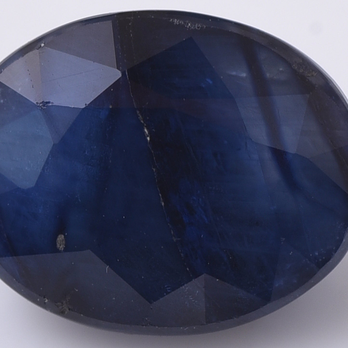 4.36 Natural Corundum Sapphire Oval Mixed Cut Gemstone