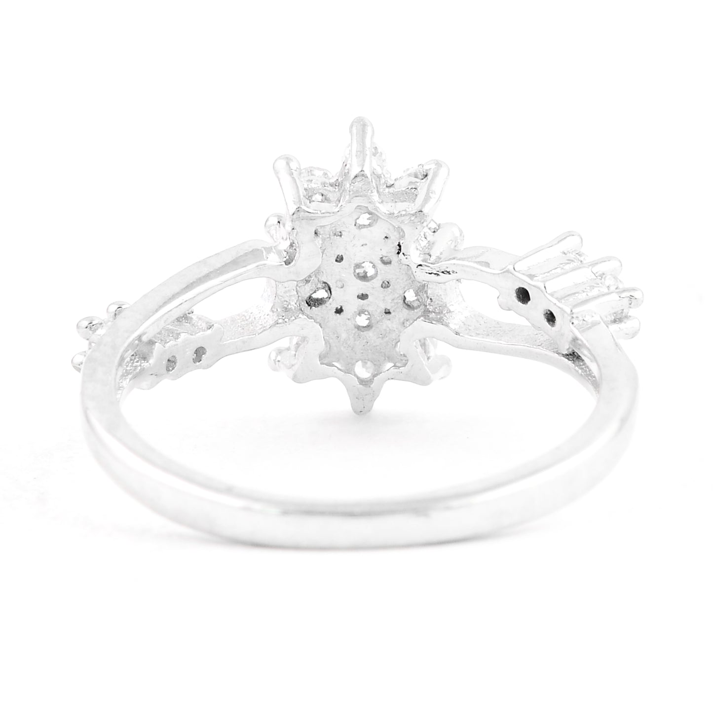 1.45 Ct Cubic Zirconia 925 Sterling Silver Ring