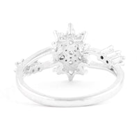 1.45 Ct Cubic Zirconia 925 Sterling Silver Ring
