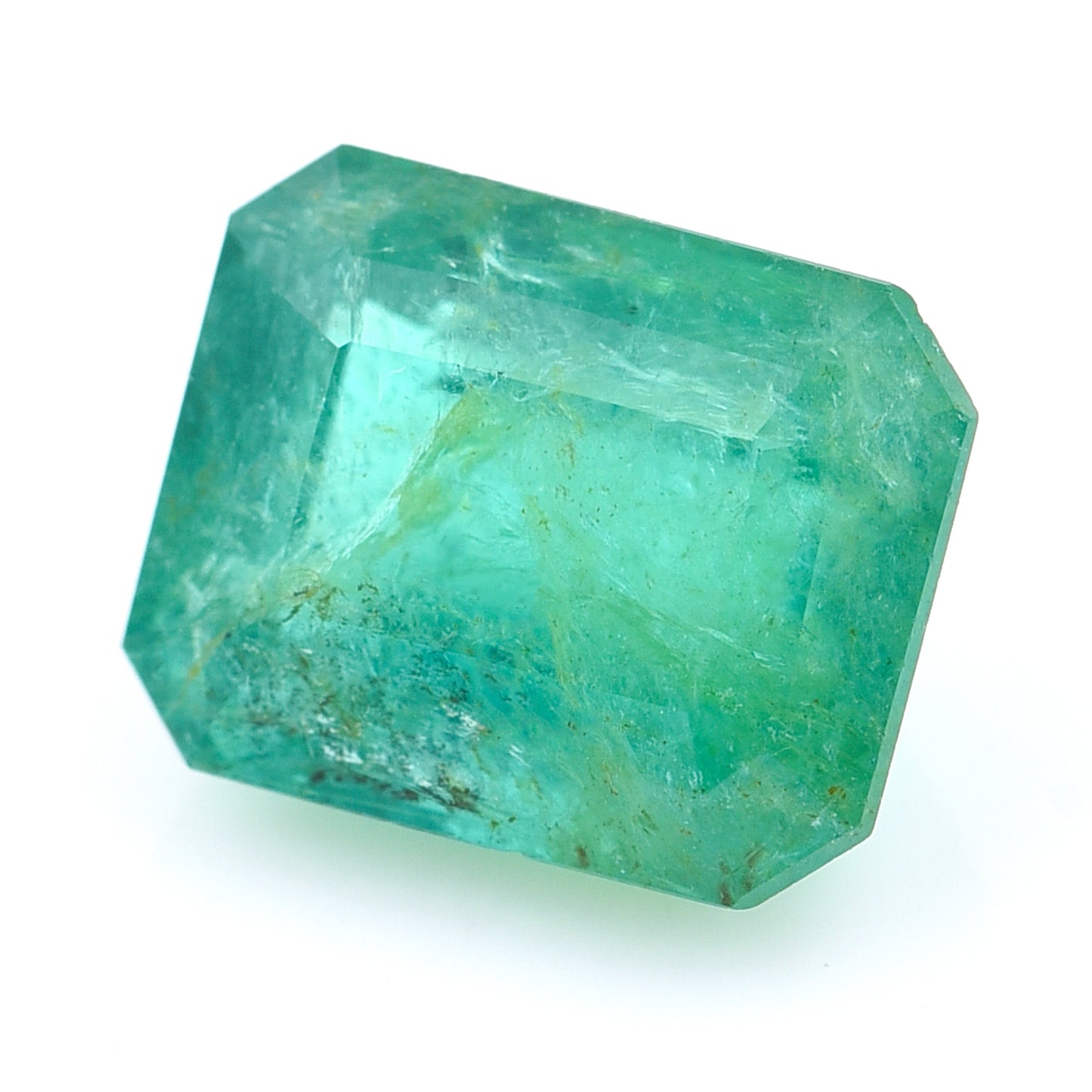 3.8 Natural Beryl Emerald Emerald Cut Gemstone