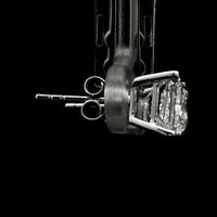 3.49 Carats Lab Grown Diamond 14K Gold Earrings