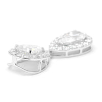 2.98 Carats Lab Grown Diamond 14K Gold Pendant